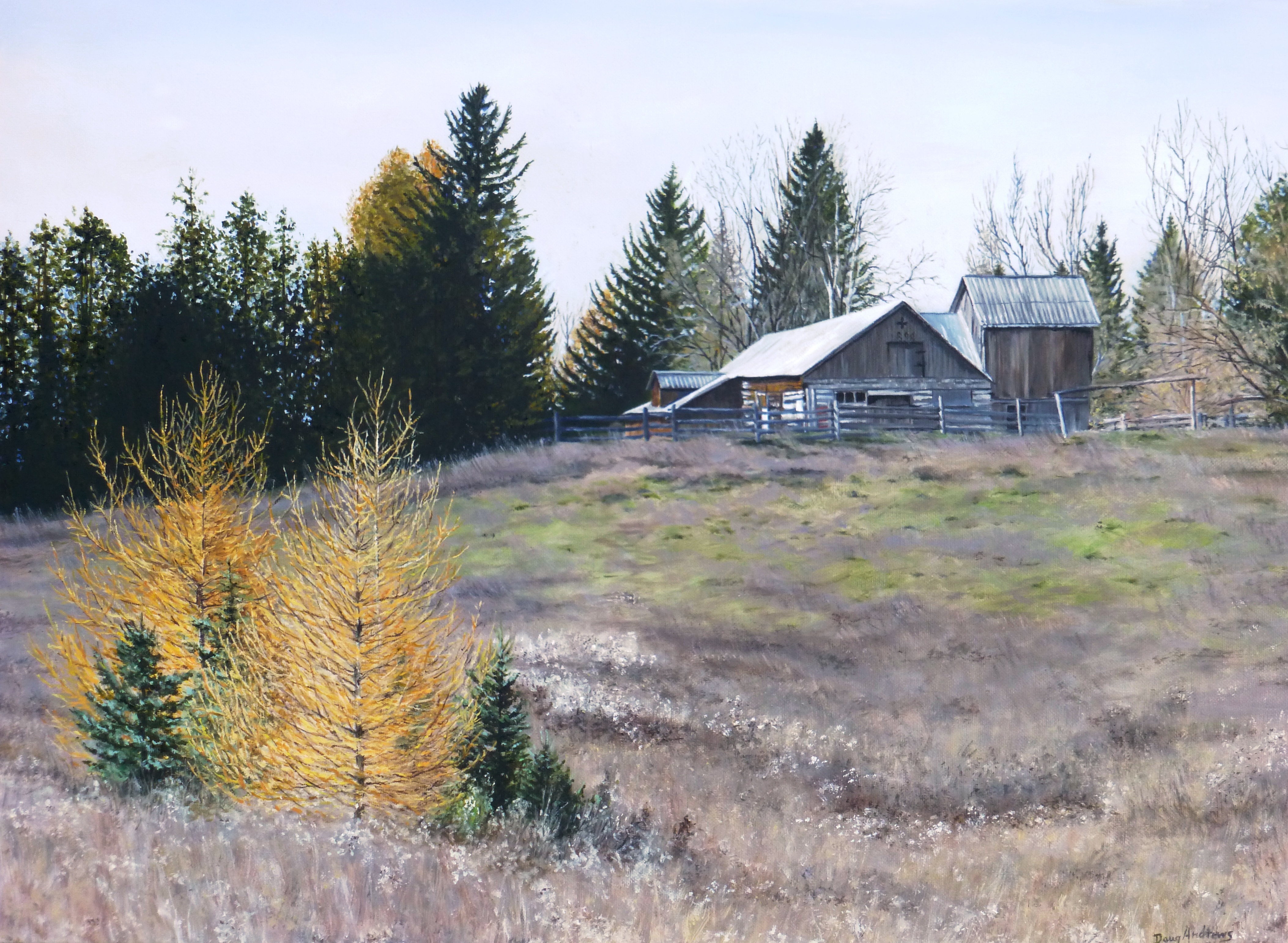 Wasson Farm 18" X 24" Oil on Canvas